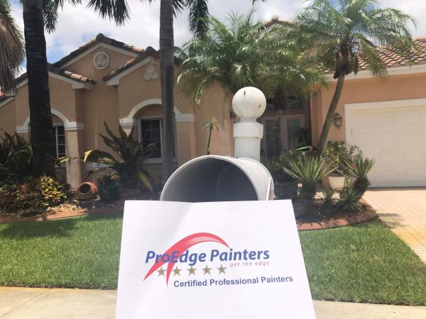 proedege painters professional painting services Free Painting Estimates Southeast Florida mailbox offer